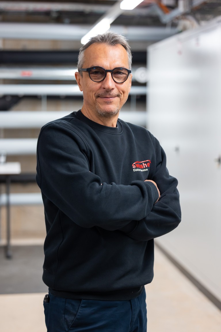 Christoph Trachsel, Geschäftsführer Swisshelp Elektro